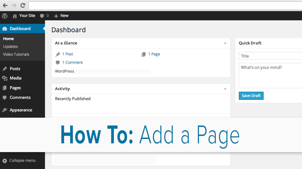 Video Tutorial: Pages