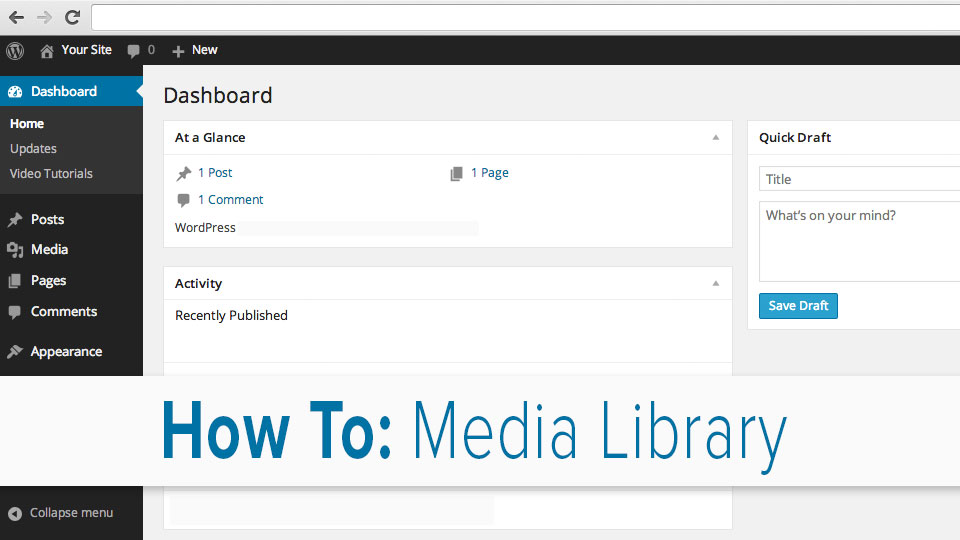 Video Tutorial: Media Library